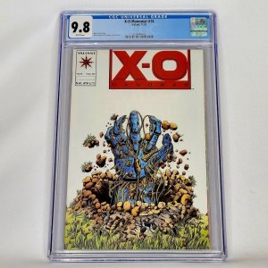 X-O Manowar #10 Valiant 1992 CGC 9.8 NM/Mint White Pages Top Census Grade