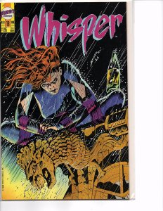First Comics Whisper #17, 18 & 19 (1988) Steven Grant NM