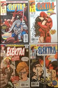 DAREDEVIL/ELEKTRA (MARVEL)ELEKTRA #11-12-13 MINUS #1  FLASHBACK NM CONDITION 