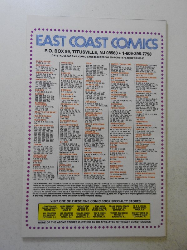 Longshot #6 (1986) VF Condition!