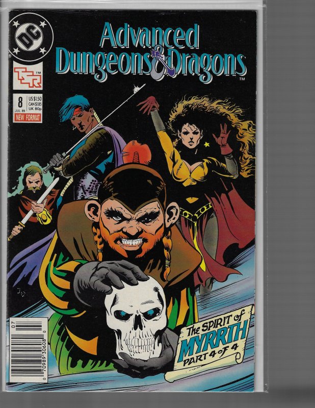 Advanced Dungeons and Dragons #1-19 (DC, 1988-1989) NM Average