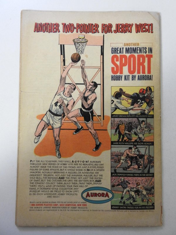 Fantastic Four #50 (1966) GD Condition 2 in cumulative spine split