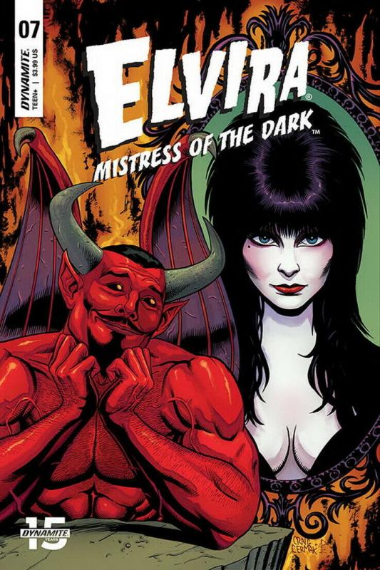 ELVIRA MISTRESS OF DARK (2018 D. E.) #7 VARIANT CVR B CERMAK PRESALE-07/10