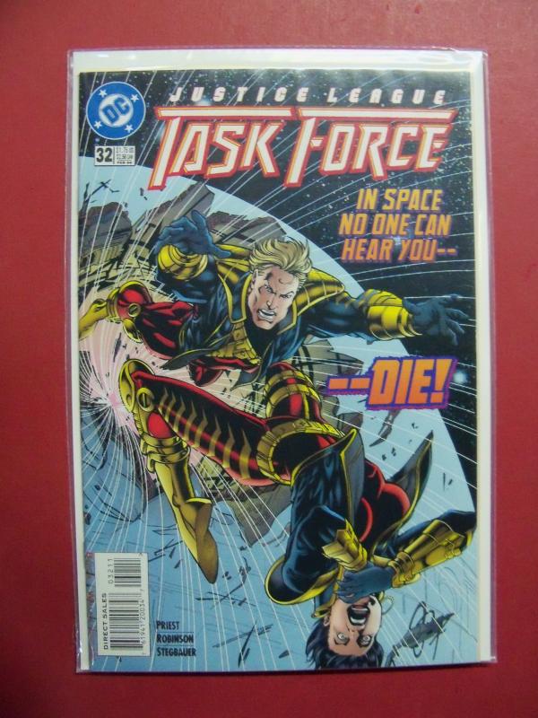 JUSTICE LEAGUE TASK FORCE #32  VF/NM OR BETTER DC COMICS