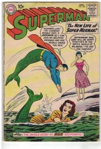 SUPERMAN 139 G-VG  August 1960 Lori Lemaris
