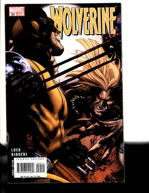 Lot Of 8 Wolverine Marvel Comic Books # 49 50 51 52 54 55 56 57 X-Men Storm MF9