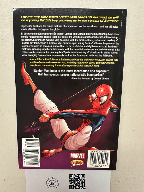 Spider-man India Limited NM Marvel Comic Book 2 posters / Signed Kang 14 HH1