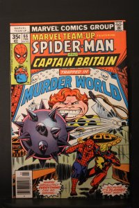 Marvel Team-Up #66 (1978) High-Grade Murder World Captain Britain Wow!