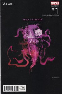 (2017) VENOM #1 HIP HOP PRODIGY & ALCHEMIST ALBERT EINSTEIN VARIANT COVER