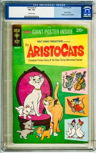 Aristocats (1971) CGC 8.5! small cracks on sides of slabs