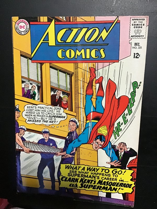 Action Comics #331  (1965) Dr. Supernatural vs. Supergirl finale! FN/VF Wow!