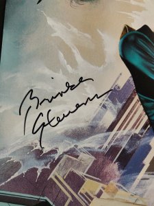 1995 Brinke of Destruction #1 Cover - 16 x 20 Art Print Signed by Brinke Stevens