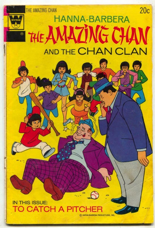 Amazing Chan and the Chan Clan #2 1973- Whitman comics VG