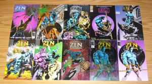 Zen Intergalactic Ninja Color #0 & 1-7 VF/NM complete series + (2) variants -set