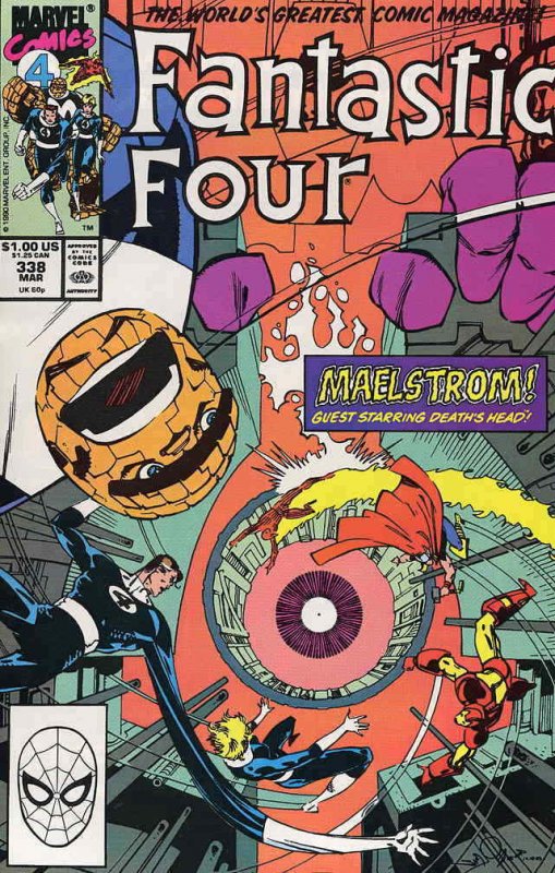 Fantastic Four (Vol. 1) #338 VF/NM; Marvel | we combine shipping 