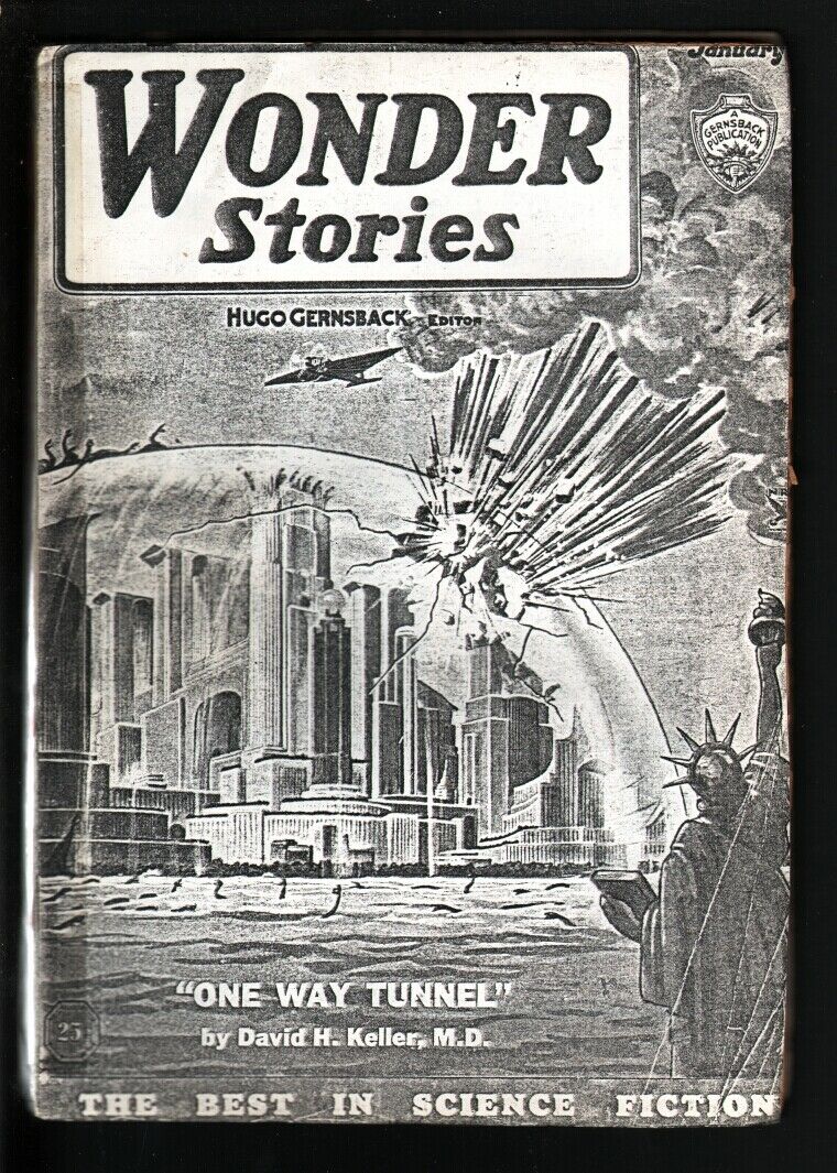 Wonder Stories 1935 Jan-Frank R Paul-Sci FI Pulp! FR/G | Comic ...