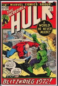 The Incredible Hulk #155 (1972) Hulk [Key Issue]