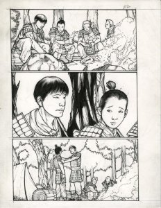 Mulan One Shot page 22 Published art by ALEX SANCHEZ Disney