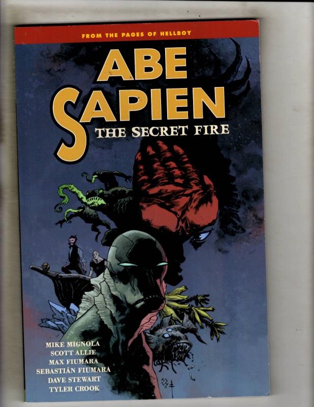 THE SECRET FIRE Abe Sapien Vol. # 7 Dark Horse Comics TPB Graphic Novel J350