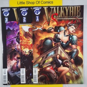 Valkyrie Saviors #1 2 3 1-3 Set 2021 Antarctic Press
