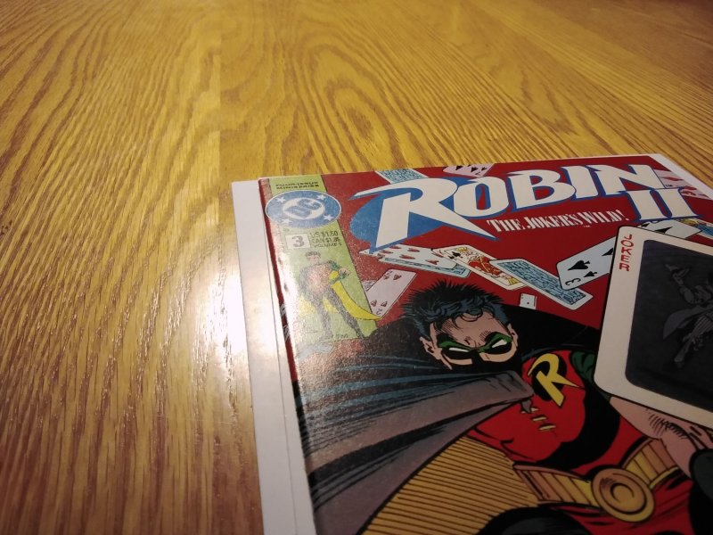 Robin II: The Joker's Wild! #3 Rooftop Cover (1991)