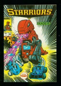 STARRIORS #1 1984- MARVEL MINI COMICS- TOMY -PRINTED IN JAPAN