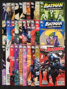 Batman: Confidential 30PC LOT #1-25,27-31 - The New 52 (8.5-9.0) 2009