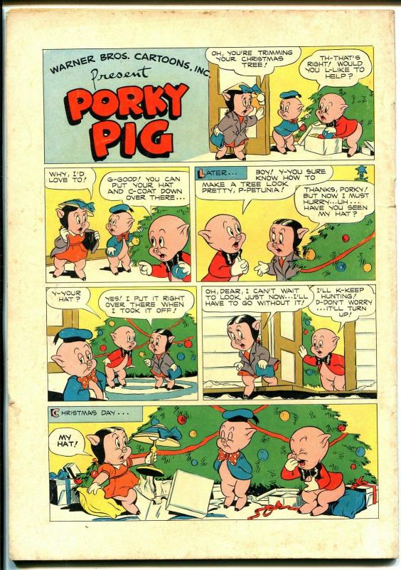 Porky Pig Four Color Comics #311 1951-Dell-Midget Horses of Hidden Vallley-VG