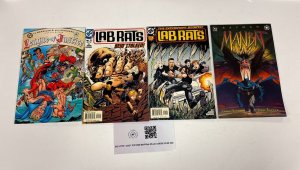 4 DC Comics Lab Rats 1 2 League of Justice Batman Manbat 39 JW16