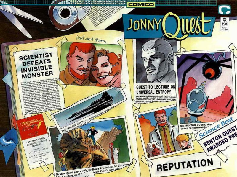 Jonny Quest (Comico) #26 VF/NM; COMICO | save on shipping - details inside