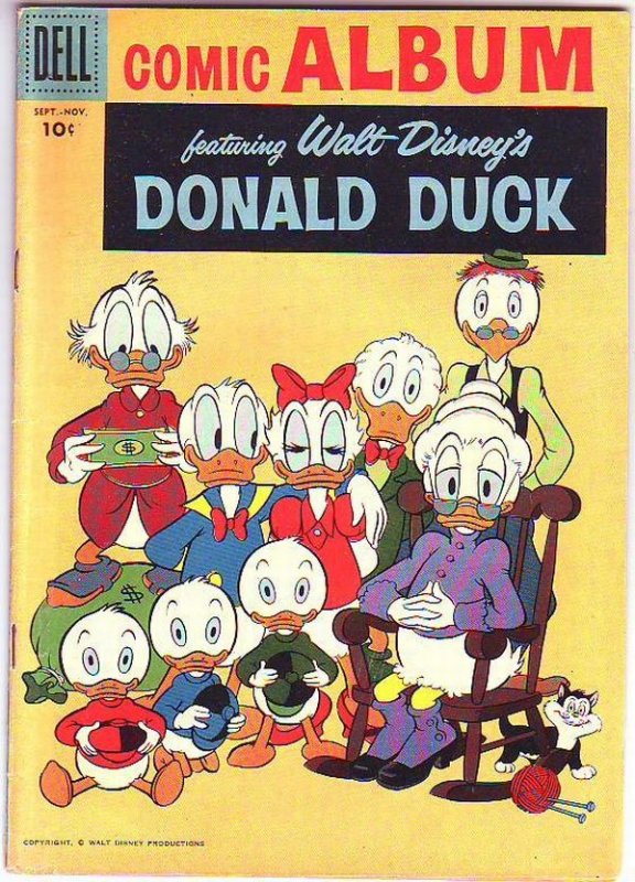 Donald Duck Comic Album #3 (Sep-58) FN/VF+ Mid-High-Grade Donald Duck, Uncle ...