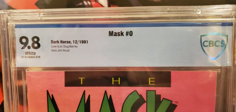 Mask #0 - CBCS 9.8 - Written by JOHN ARCUDI - Art & cover by DOUG MAHNKE