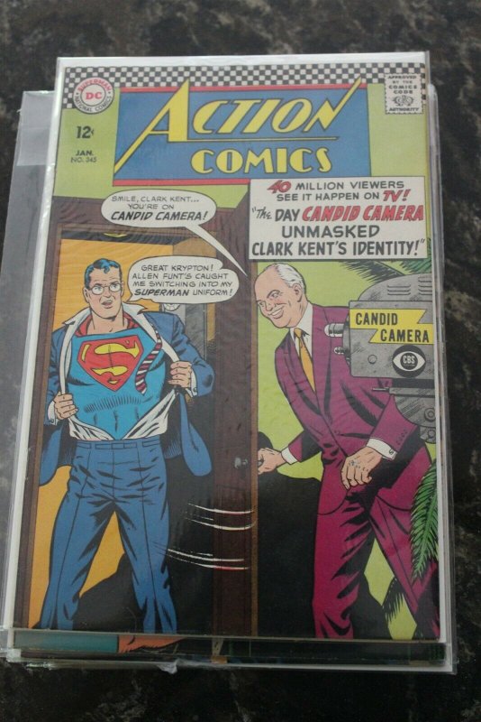 Action Comics #345 (DC, 1967) Condition: VF