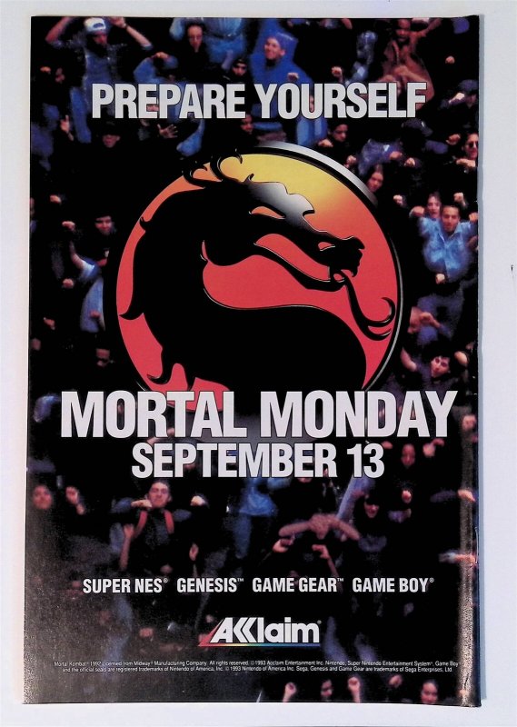 Meteor Man #2 (Sept 1993, Marvel) 7.0 FN/VF