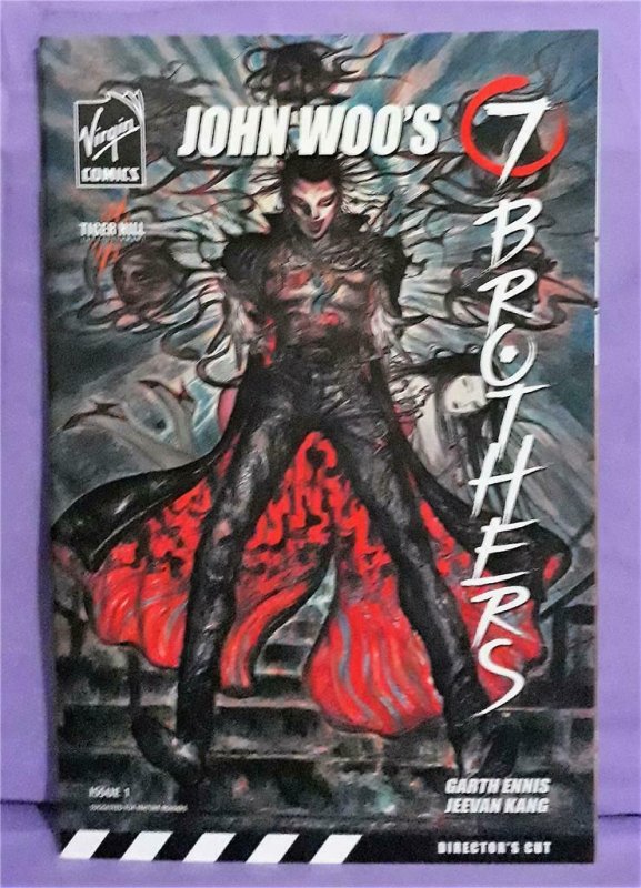 Garth Ennis John Woo's 7 BROTHERS #1 - 5 Jeevan Kang (Virgin, 2007)!