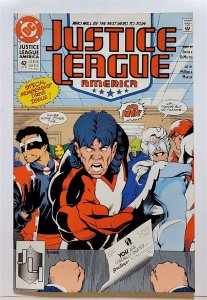 Justice League America #42 (Sept 1990, DC) 8.5 VF+  