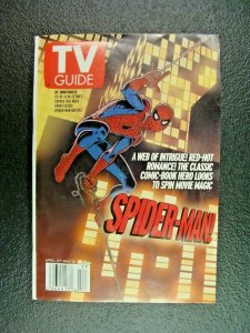 TV Guide Spider-Man Issue April 27-May 3 2002 by John Romita 1st of 4 Covers