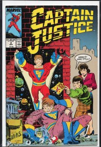 Captain Justice #2 (1988) Captain Justice