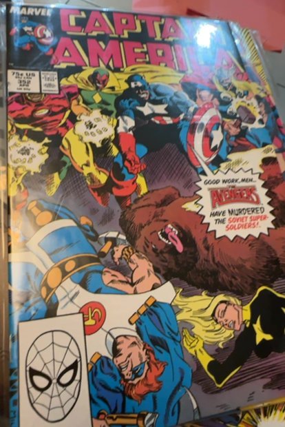 Captain America #352 (1989) Captain America 