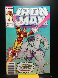 Iron Man #247 Newsstand Edition (1989)