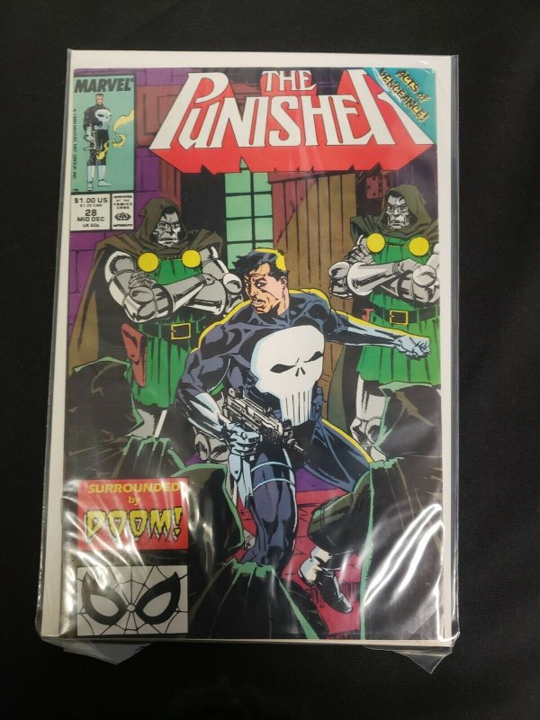 PUNISHER 8PC (VF) ISSUES #27-28, 46, 48-49, 51-52, & 56, TAKES ON NAVY 1990-92