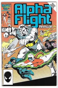 Alpha Flight Annual #1 Direct Edition (1986)