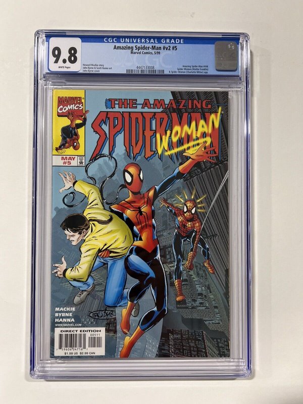 Amazing Spider-Man v2 5 CGC 9.8 1999 Marvel Comics