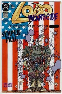 LOBO INFANTICIDE #2, NM+, Alan Grant, Keith Giffen, Your in the Army now, 1992