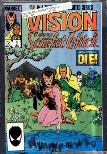 The Vision and the Scarlet Witch #3 Direct Edition (1985) The Vision