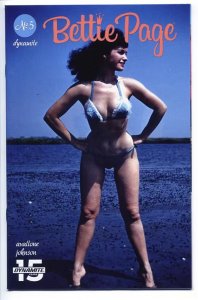 BETTIE PAGE (2018 D. E.) #5 VARIANT CVR E PHOTO