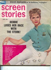 Screen Stories-Debbie Reynolds-Doris Day-Bob Hope-Steve McQueen-Aug-1963