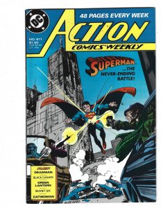 Action Comics Weekly #610 through 614 (1988)