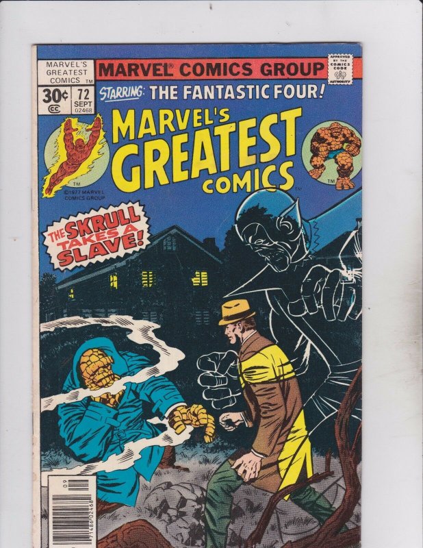 Marvel Comics Group! Marvel's Greatest Comics! Issue 72!