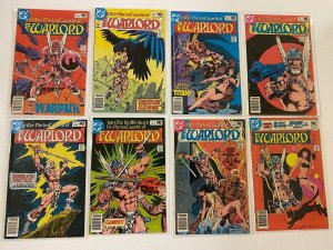 Warlord DC comic lot 50 different from: #3 - 58 avg 7.0 (1976-82)